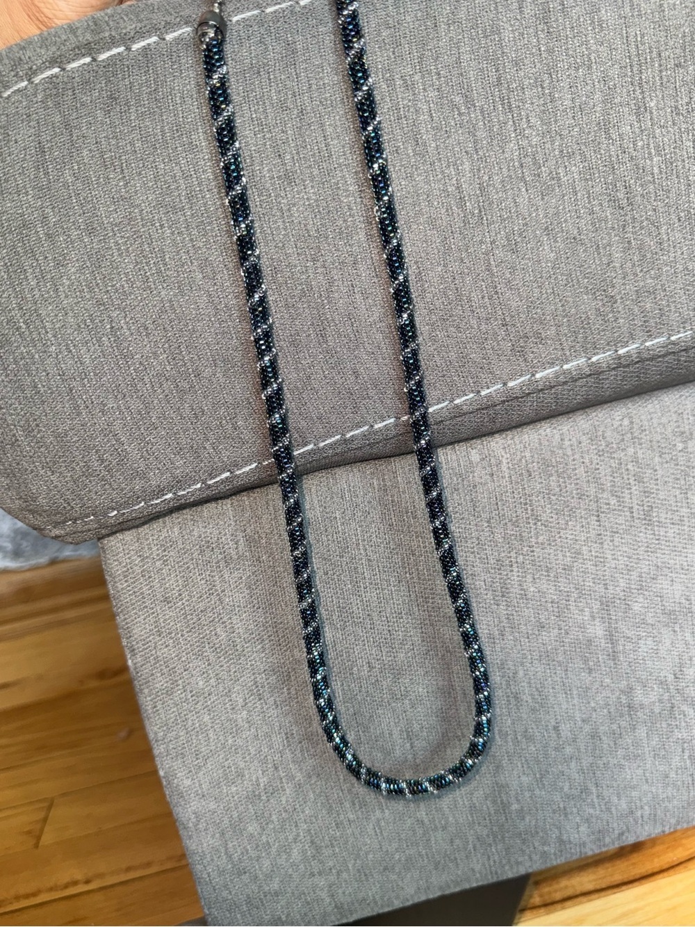 Beaded rope necklace - Picture 9 of 11